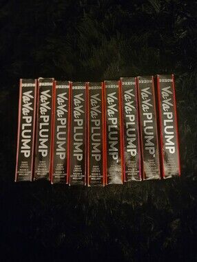 9 pc Buxom VaVa Plump Shiny Liquid Lipstick makeup lot / bundle